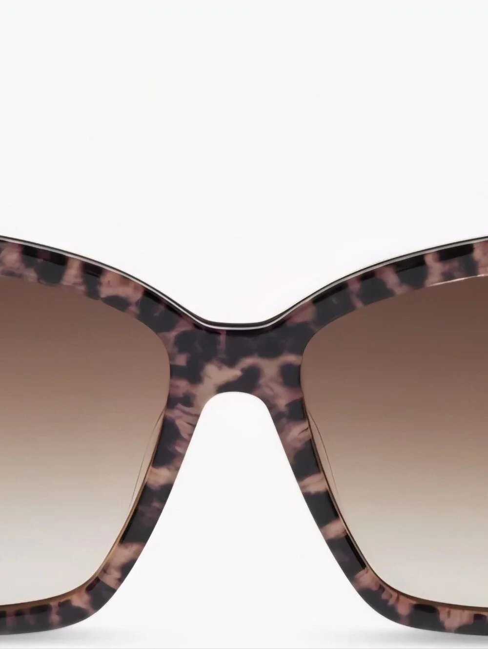 Women's Tortoiseshell Square Sunglasses - Brown Lenses